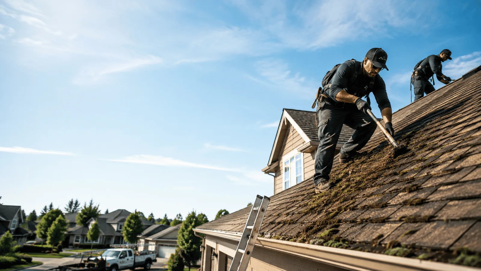 Roof Moss Removal in Crosby, MN near me